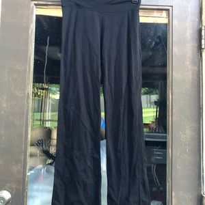 Houmous Women's Black Leggings Fitness Pant Size M